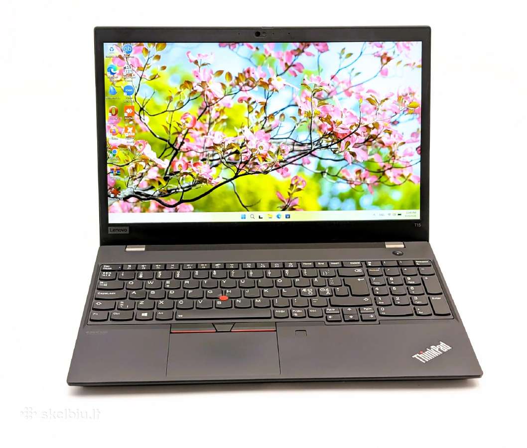 Lenovo Thinkpad T15 Gen 1 i5-10210u 16gb 256gb - nuotraukos Nr. 3