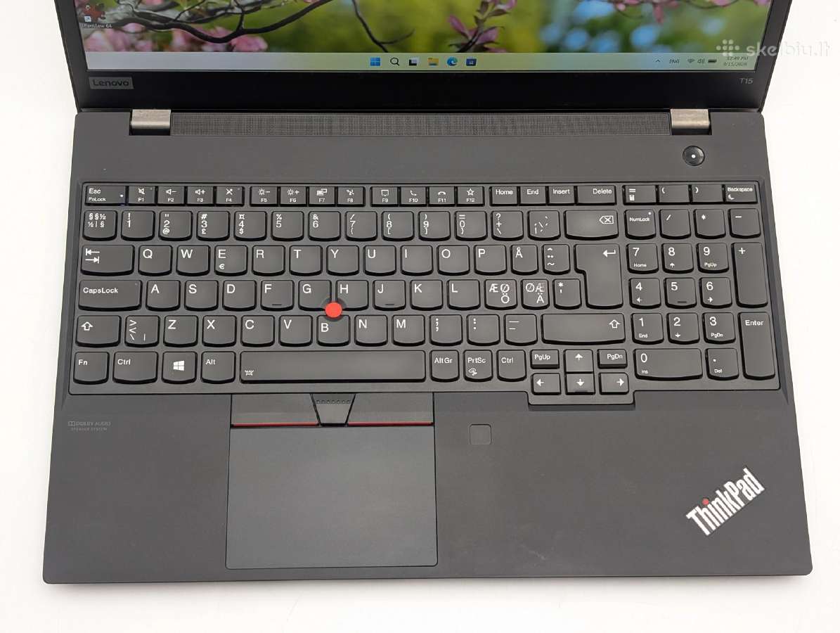 Lenovo Thinkpad T15 Gen 1 i5-10210u 16gb 256gb - nuotraukos Nr. 4