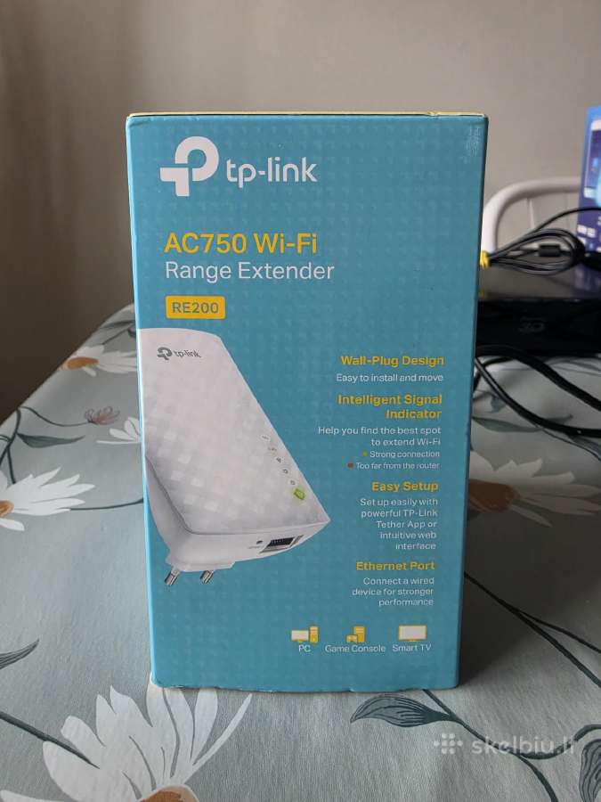 Tp-link Re200 Ac750 Wi-fi Range Extender - nuotraukos Nr. 2