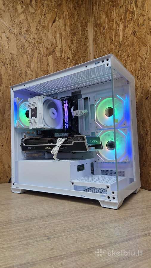 Zaidimu kompiuteris , Ryzen 5 . rx 6700xt - nuotraukos Nr. 2