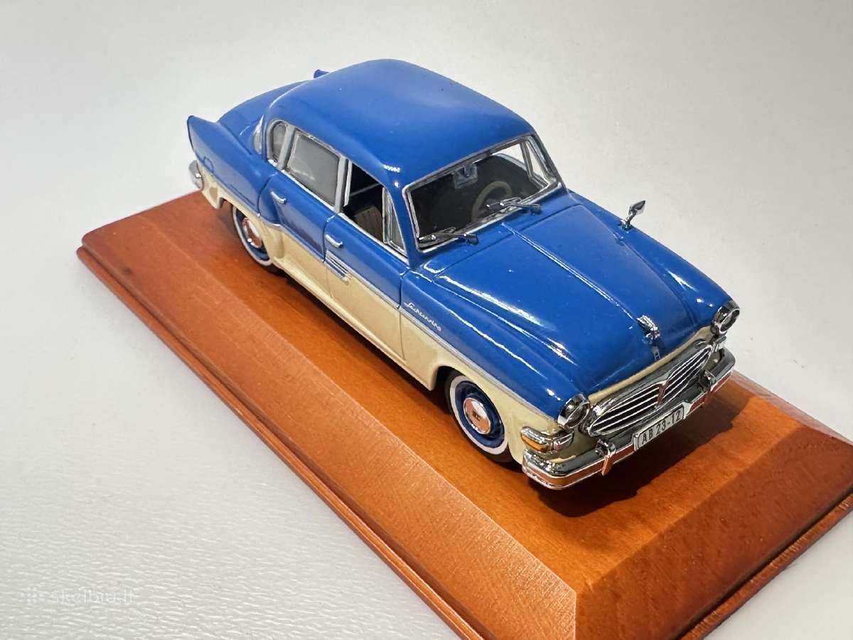 Horch Sachsenring P240 1956 mėlyna/balta 1:43 A - nuotraukos Nr. 5