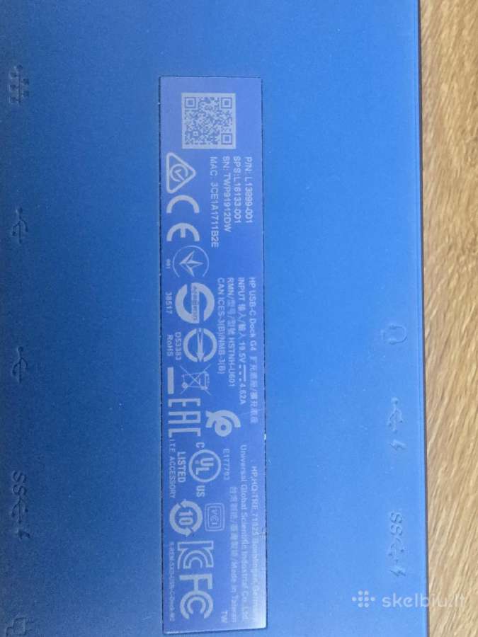 Hp Usb-c dock g4 - nuotraukos Nr. 4