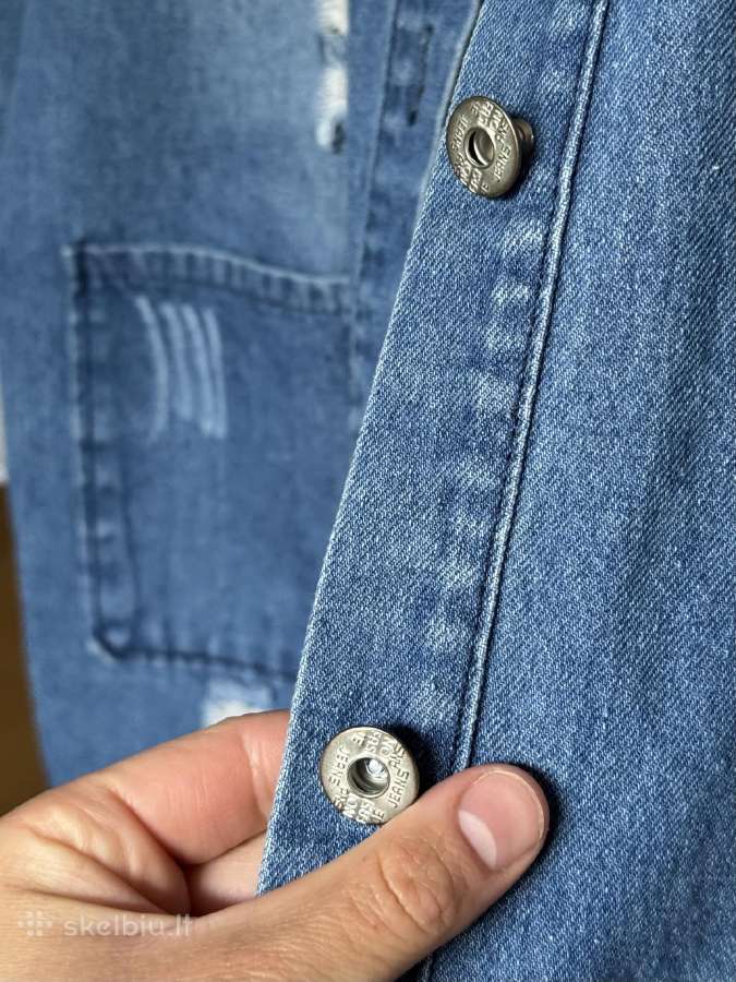 Lengvas džinsinis švarkelis 46 dydis - nuotraukos Nr. 15