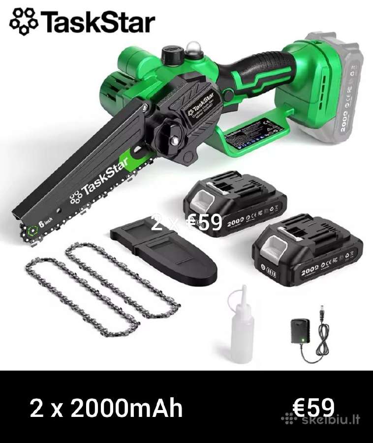 3in1 akumuliatorinis genėjimo įrankių rinkinys - nuotraukos Nr. 23