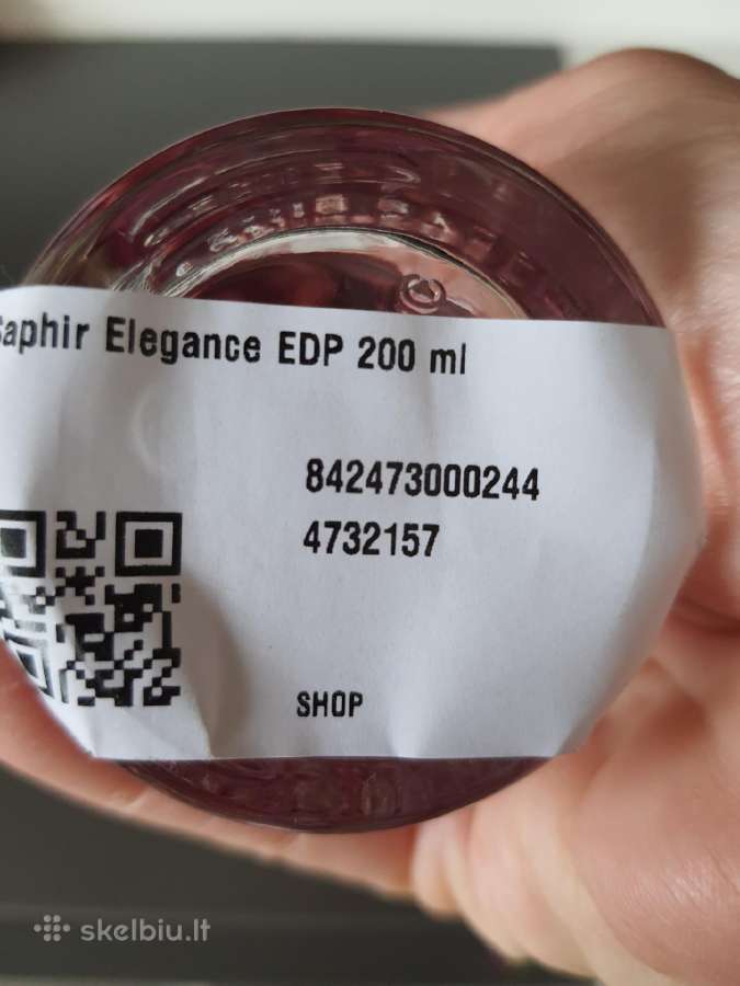 Moteriški kvepalai Saphir Elegance W Edp 200 ml - nuotraukos Nr. 5