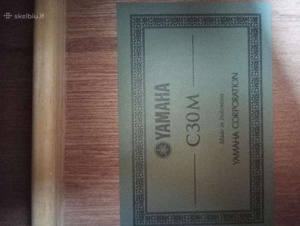Parduodu Gitara Yamaha C30m - nuotraukos Nr. 5