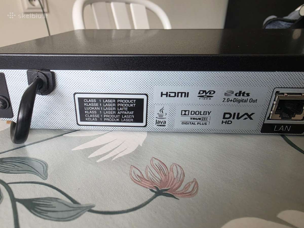 LG Bp420 3D Blu-ray / Dvd grotuvas - nuotraukos Nr. 9
