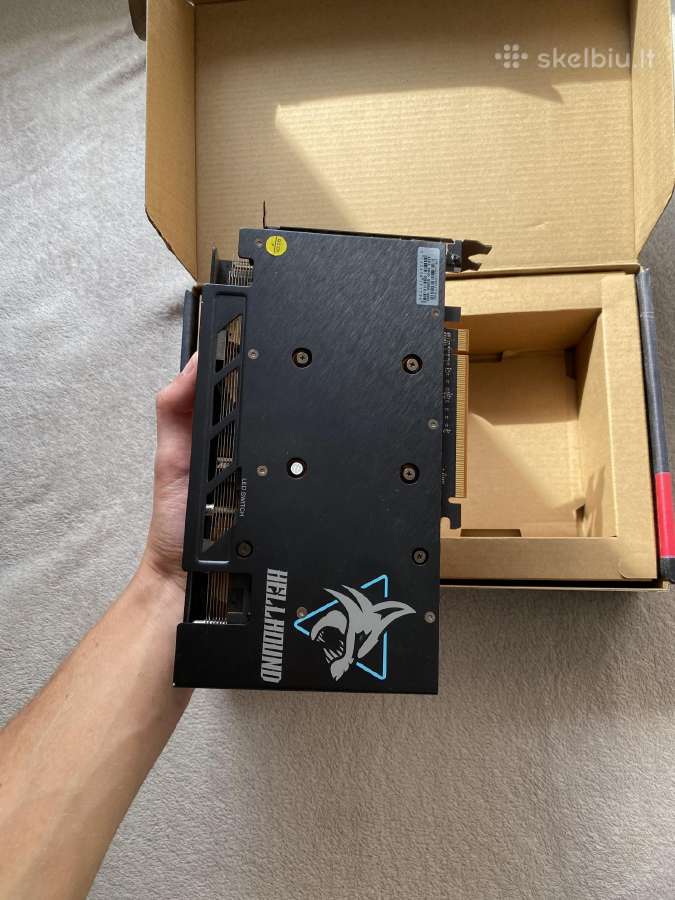 Rx6600 powercolor vaizdo plokštė - nuotraukos Nr. 2