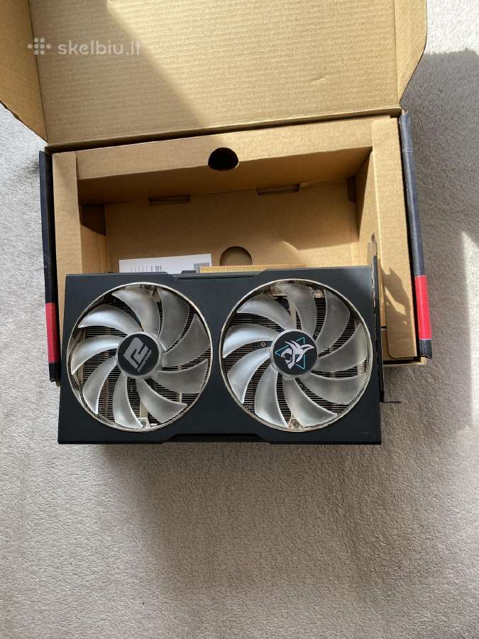 Rx6600 powercolor vaizdo plokštė - nuotraukos Nr. 6