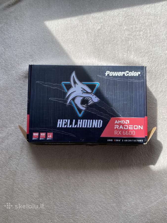 Rx6600 powercolor vaizdo plokštė - nuotraukos Nr. 7