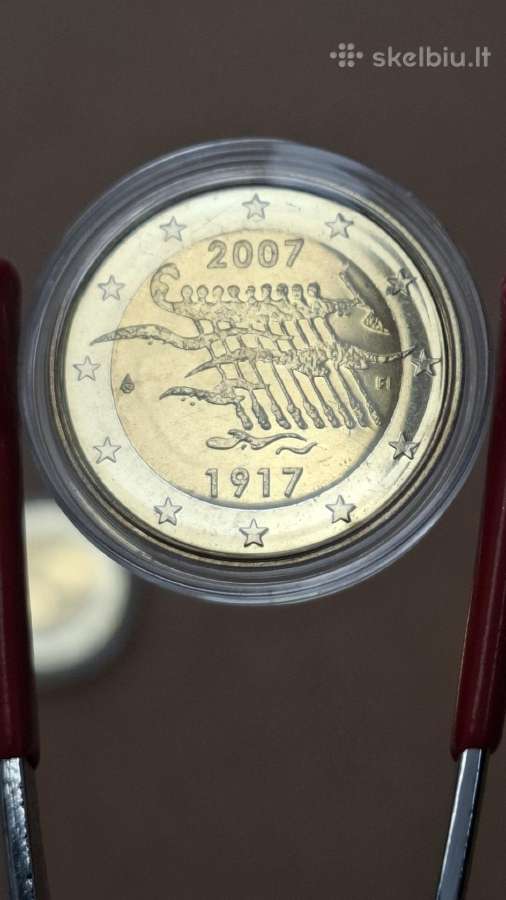 Suomija 2€ Bu kokybės monetos - nuotraukos Nr. 3