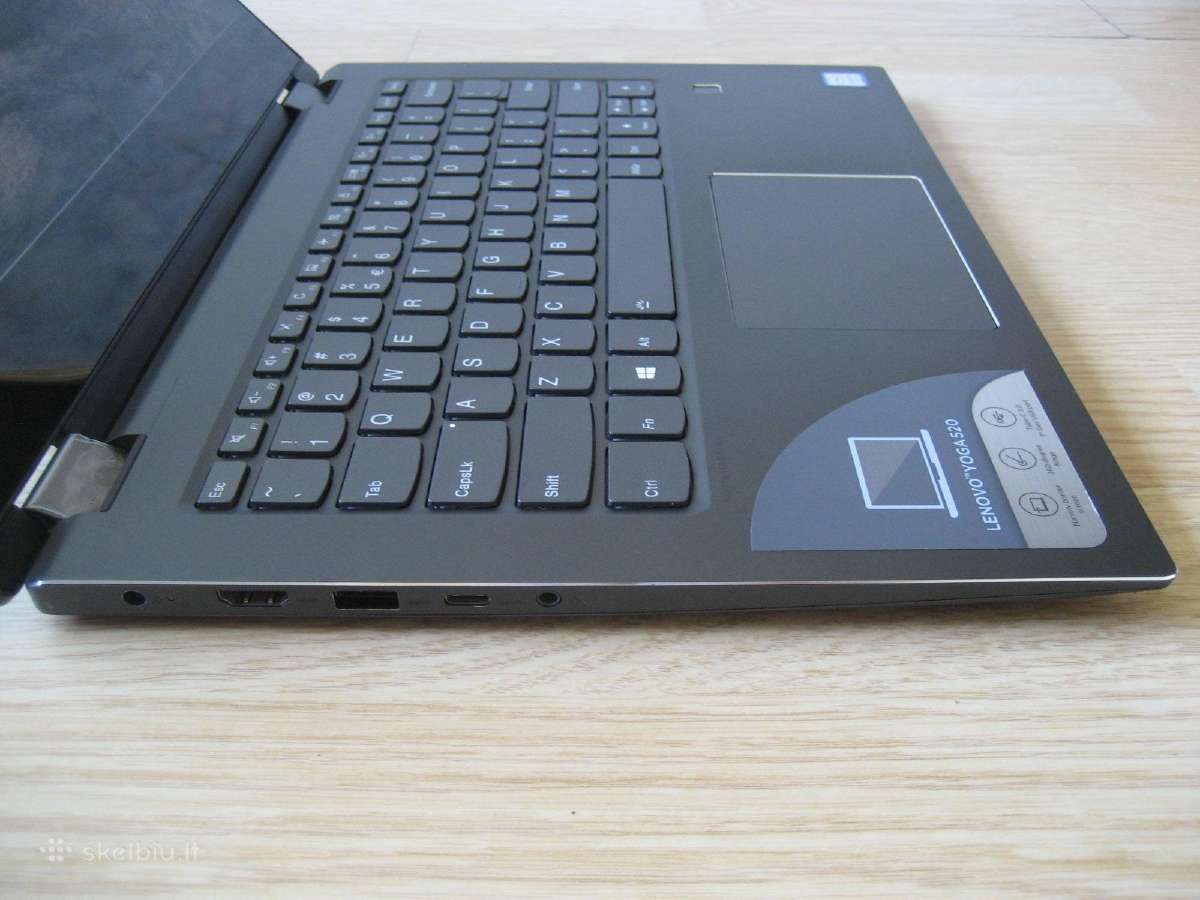 Lenovo Yoga 520 14.0 Fhd Ips touch/ 8gb/ 256gb - nuotraukos Nr. 11