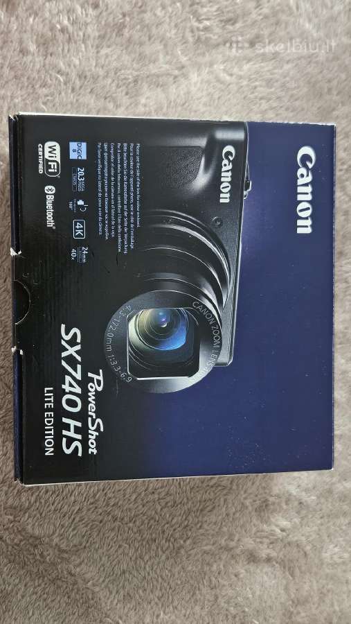Fotoaparatas Canon Powershot Sx740 Hs - nuotraukos Nr. 6