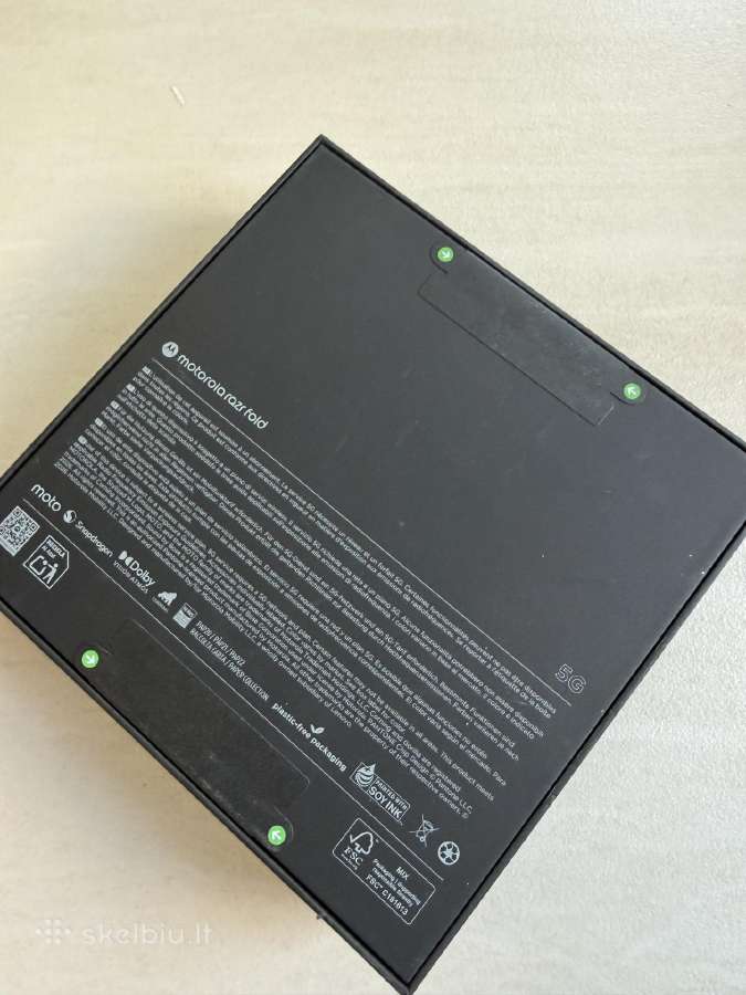 Nauja Motorola Razr 16/512 GB – Black - nuotraukos Nr. 2