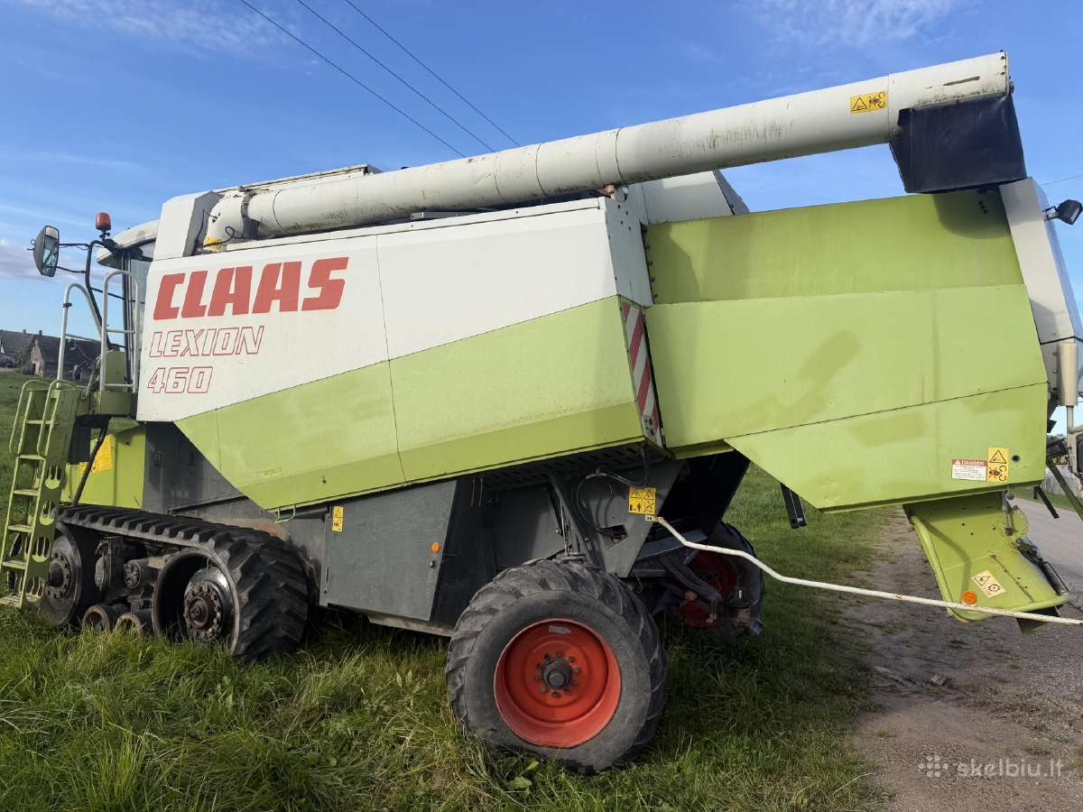 Claas Lexion 460tt Ardomas Dalimis - nuotraukos Nr. 4