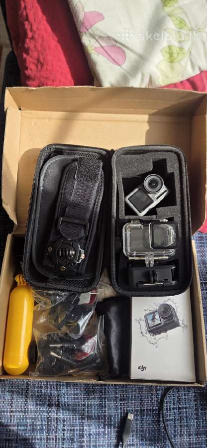 Dji Osmo Action + 64 GB kortelė, labai daug pried - nuotraukos Nr. 2