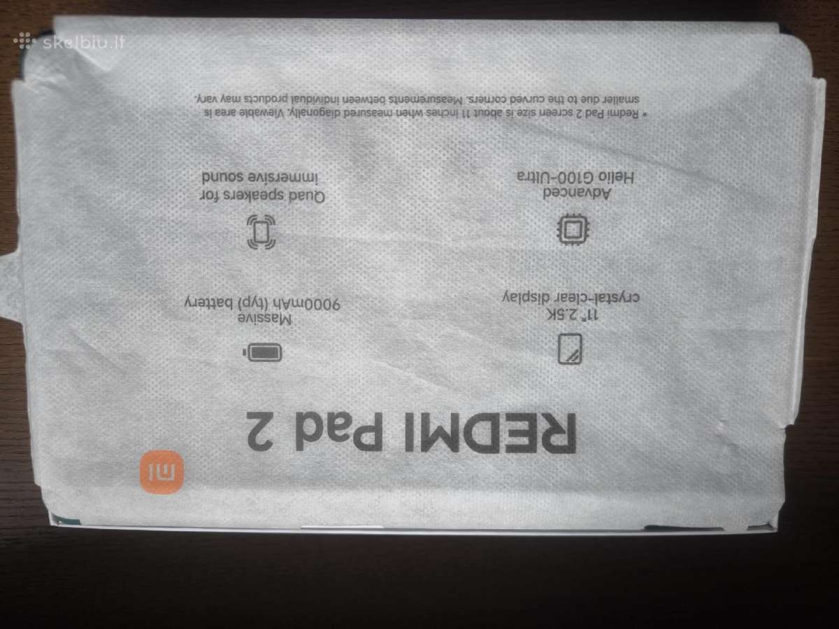 Xiaomi Redmi Pad 2 128 GB naujas - nuotraukos Nr. 3