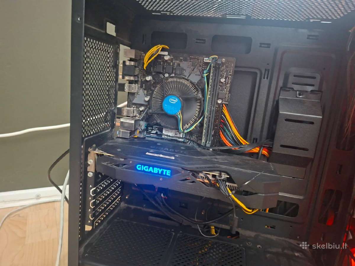 Žaidimų kompiuteris – i5-9600k / Gtx 1650 / 16gb - nuotraukos Nr. 2