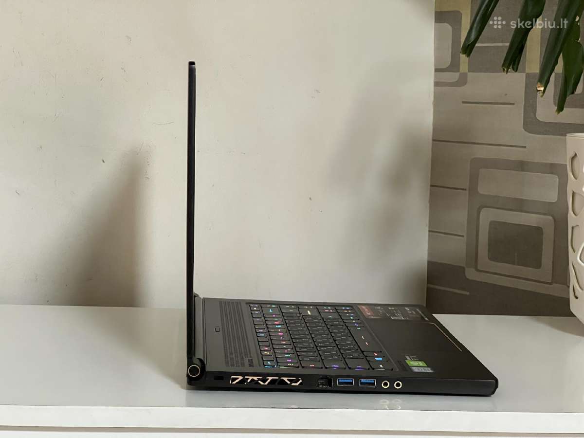 Parduodamas Msi Stealth su Rtx 2070, I7-9k, 144hz. - nuotraukos Nr. 5