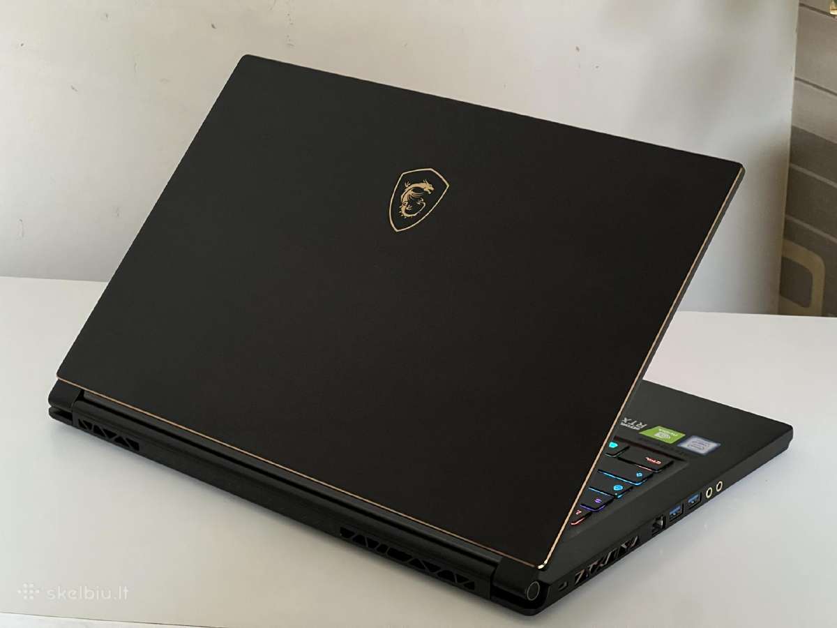 Parduodamas Msi Stealth su Rtx 2070, I7-9k, 144hz. - nuotraukos Nr. 6