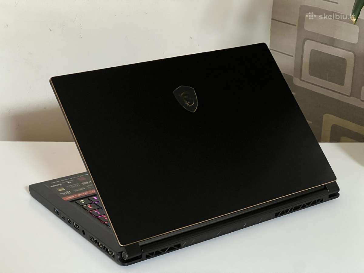 Parduodamas Msi Stealth su Rtx 2070, I7-9k, 144hz. - nuotraukos Nr. 7