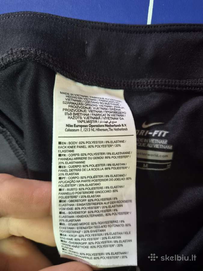Nike Dri-fit aptemtos sportinės kelnės - nuotraukos Nr. 5