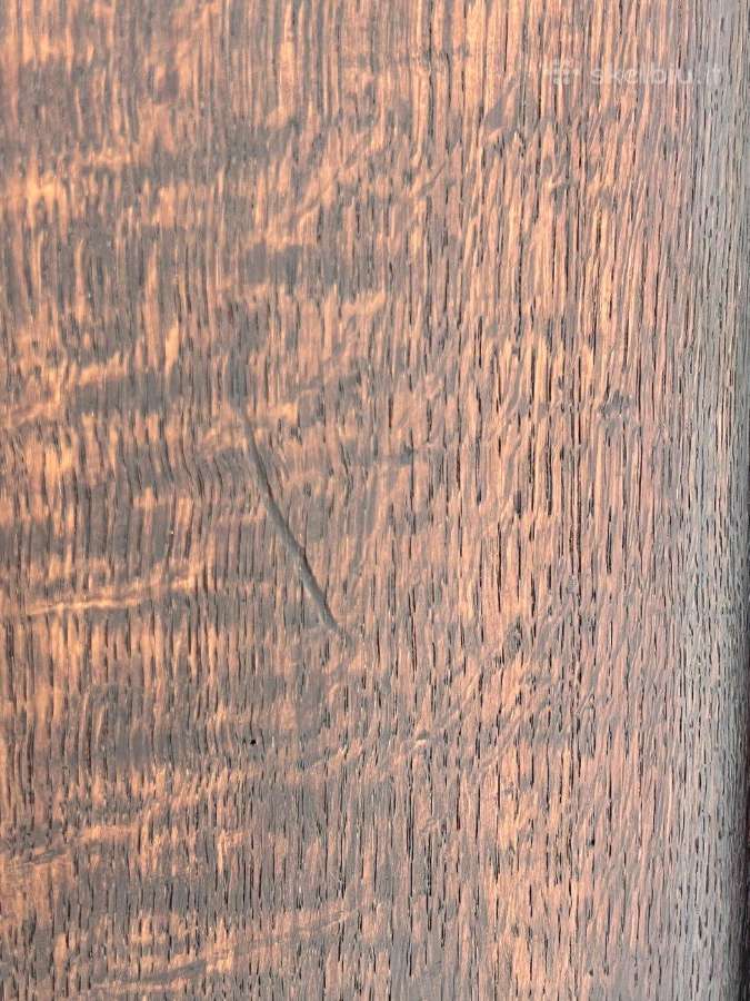 Ąžuolinis XIX a. pr. bufetas su vitražu - nuotraukos Nr. 22