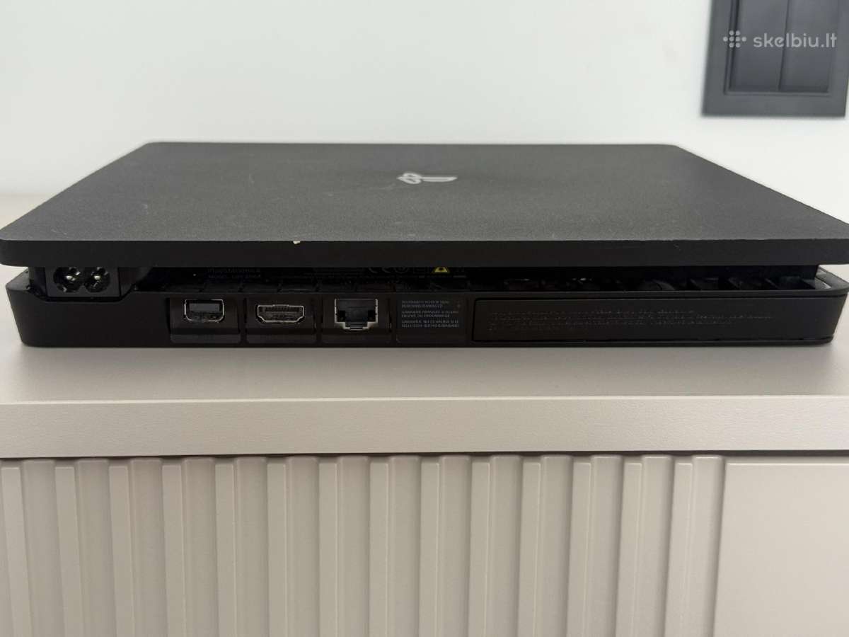Ps4 Slim 500 GB + 2 pulteliai + 8 žaidimai - nuotraukos Nr. 4