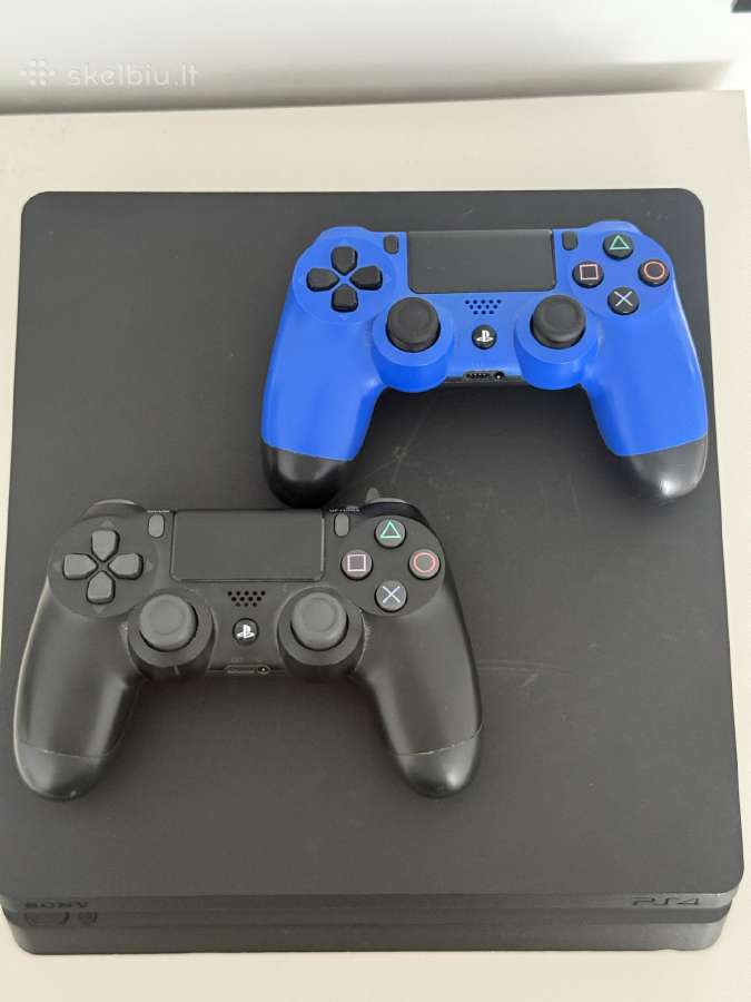 Ps4 Slim 500 GB + 2 pulteliai + 8 žaidimai - nuotraukos Nr. 2