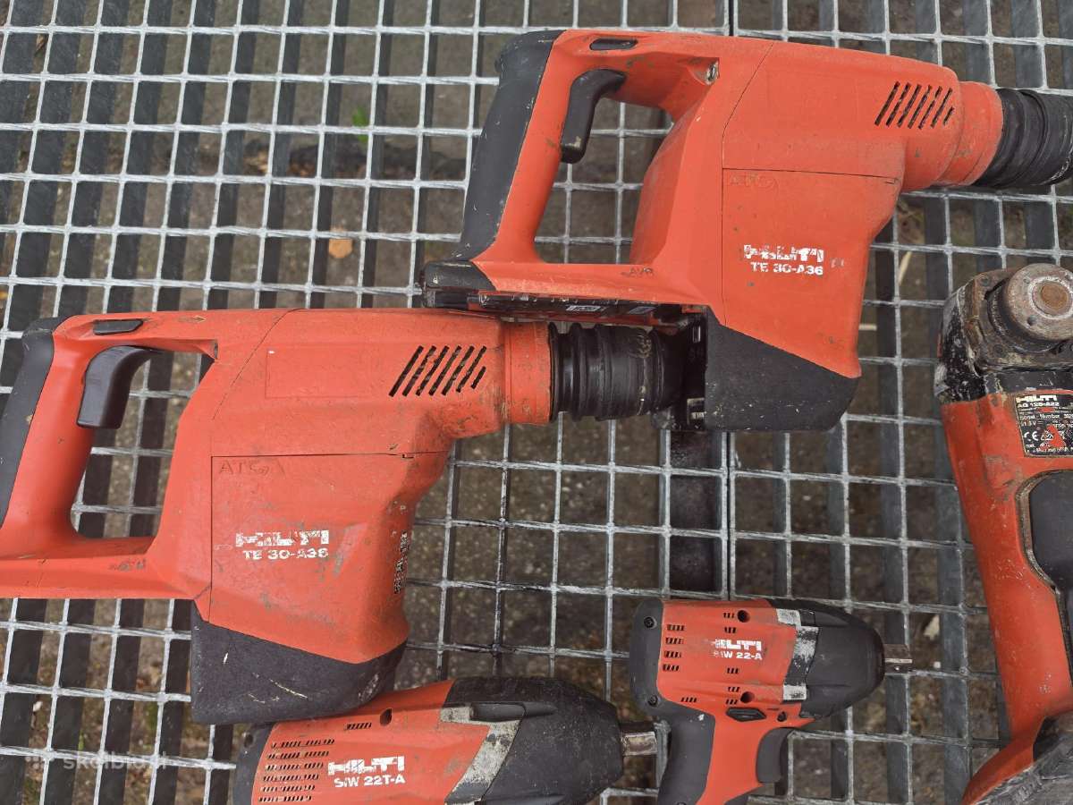 Hilti akumuliatoriniai irankiai - nuotraukos Nr. 3