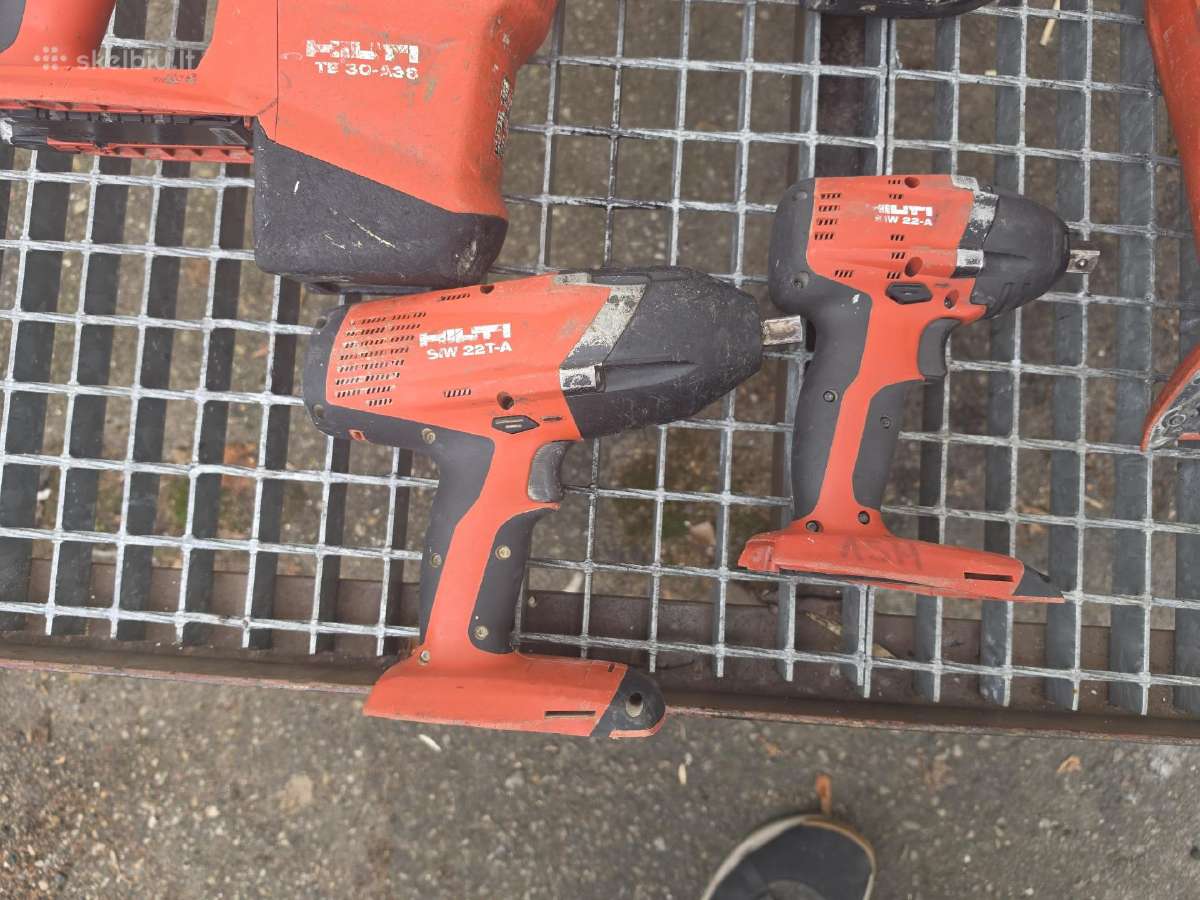 Hilti akumuliatoriniai irankiai - nuotraukos Nr. 7