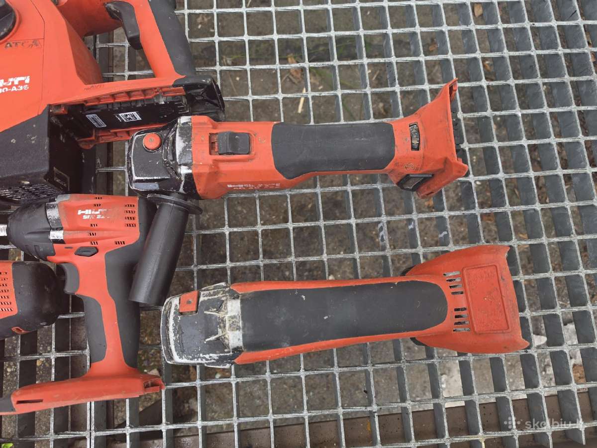 Hilti akumuliatoriniai irankiai - nuotraukos Nr. 6