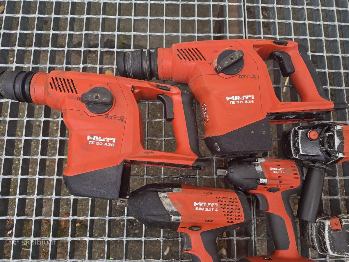 Hilti akumuliatoriniai irankiai - nuotraukos Nr. 8