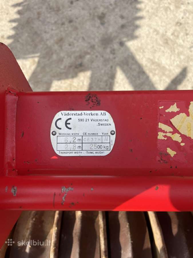 Vaderstad 6.2m volai - nuotraukos Nr. 2