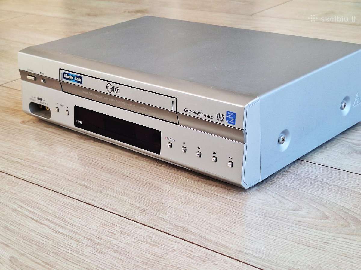 LG L399r Vhs kasečių grotuvas, vaizdo magnetofonas - nuotraukos Nr. 3