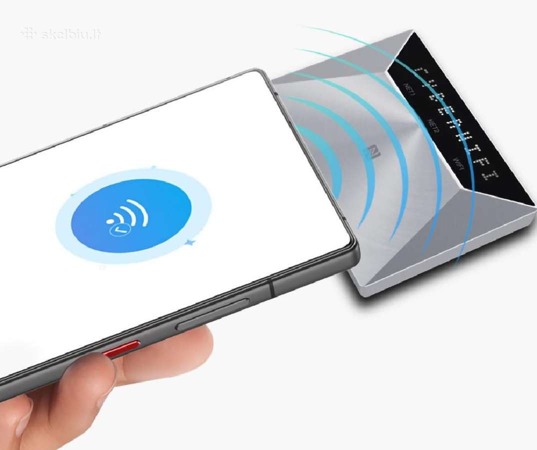Išskirtinio dizaino 5G modemas su WiFi, Zte V50. - nuotraukos Nr. 6