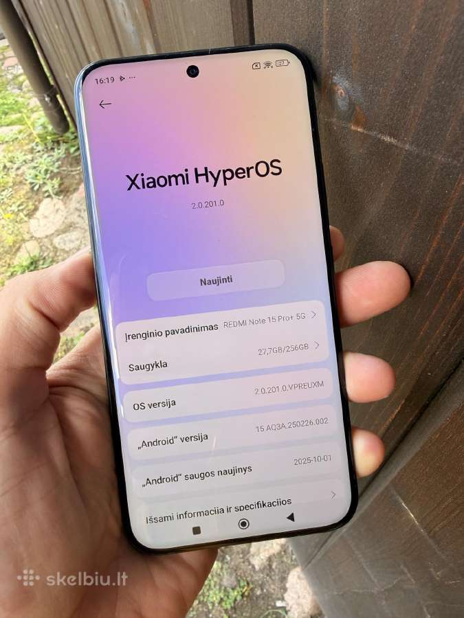 Redmi Note 15pro + 5G - nuotraukos Nr. 2