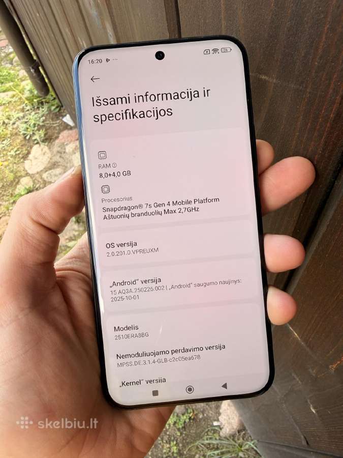 Redmi Note 15pro + 5G - nuotraukos Nr. 6