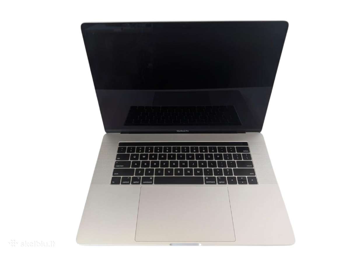 MacBook Pro 15 TB 2018 6-core i7 16gb/256gb - nuotraukos Nr. 2