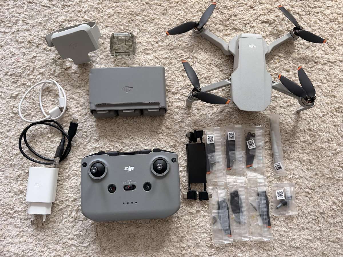 Puikios būklės Dji Mini 2 Fly More Combo - nuotraukos Nr. 2