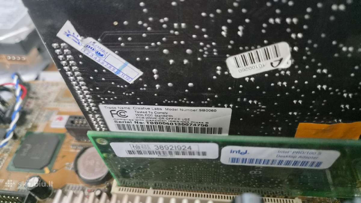 Diy retro Pc Intel Pentium 2 300 MHz - nuotraukos Nr. 17