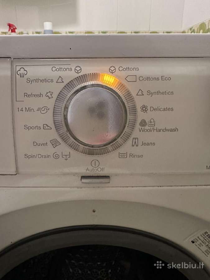 Electrolux skalbimo mašina su „steamsystem“ - nuotraukos Nr. 4