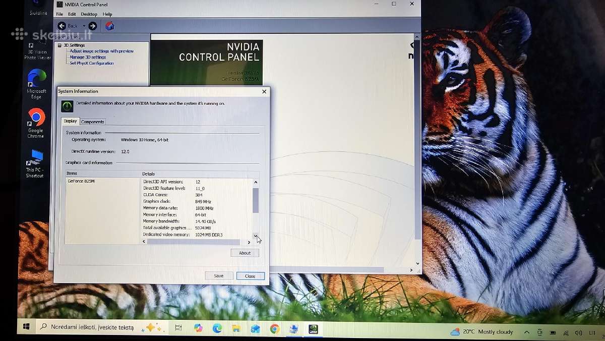 Medion Akoya i5/8gb/120ssd+1000gb/17.3 - nuotraukos Nr. 5