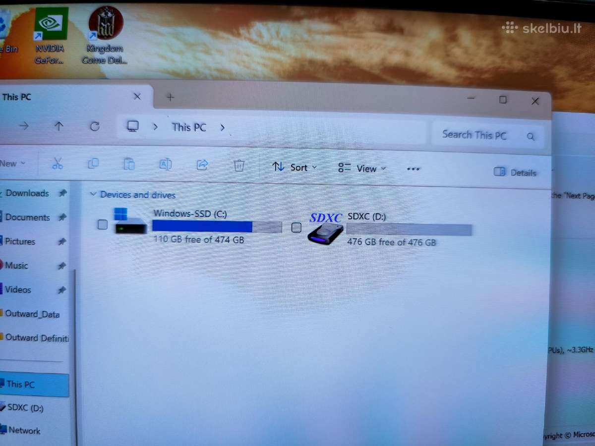 Lenovo Legion Go Z1 Extreme 512gb SSD + 512 GB sd - nuotraukos Nr. 5