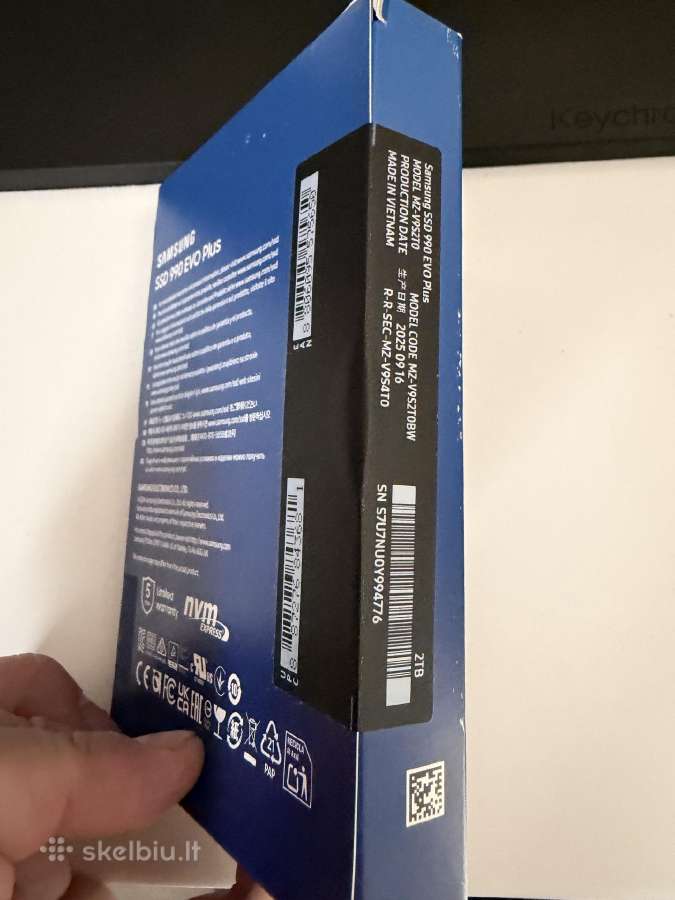 Samsung 990 EVO Plus 2tb SSD - nuotraukos Nr. 2