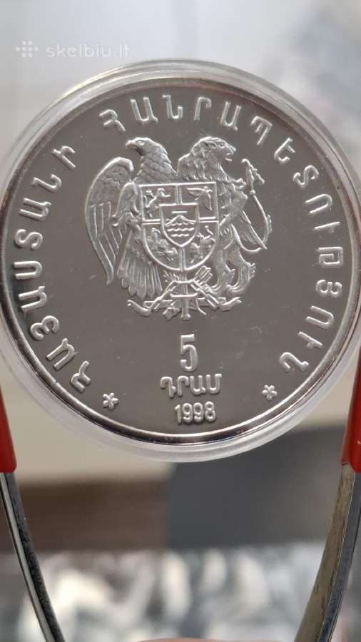 Armėnija 1998 sidabras - nuotraukos Nr. 3