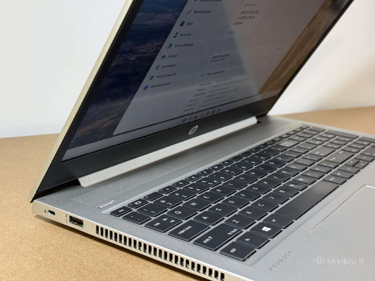 Hp Probook 450 G7 15 colių i3-10110u 8gb/256gb - nuotraukos Nr. 4