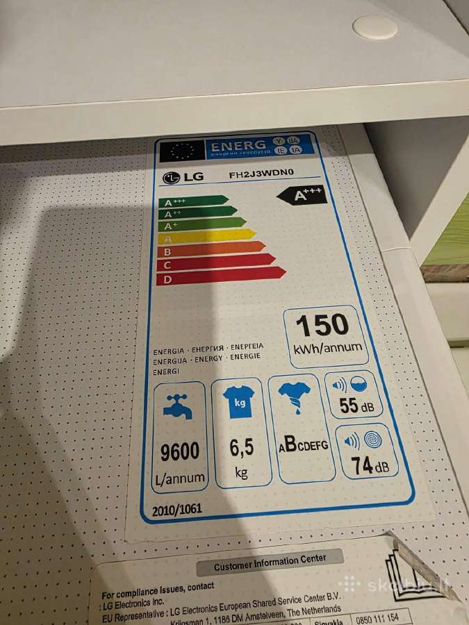 Parduodama LG skalbimo mašina - nuotraukos Nr. 5