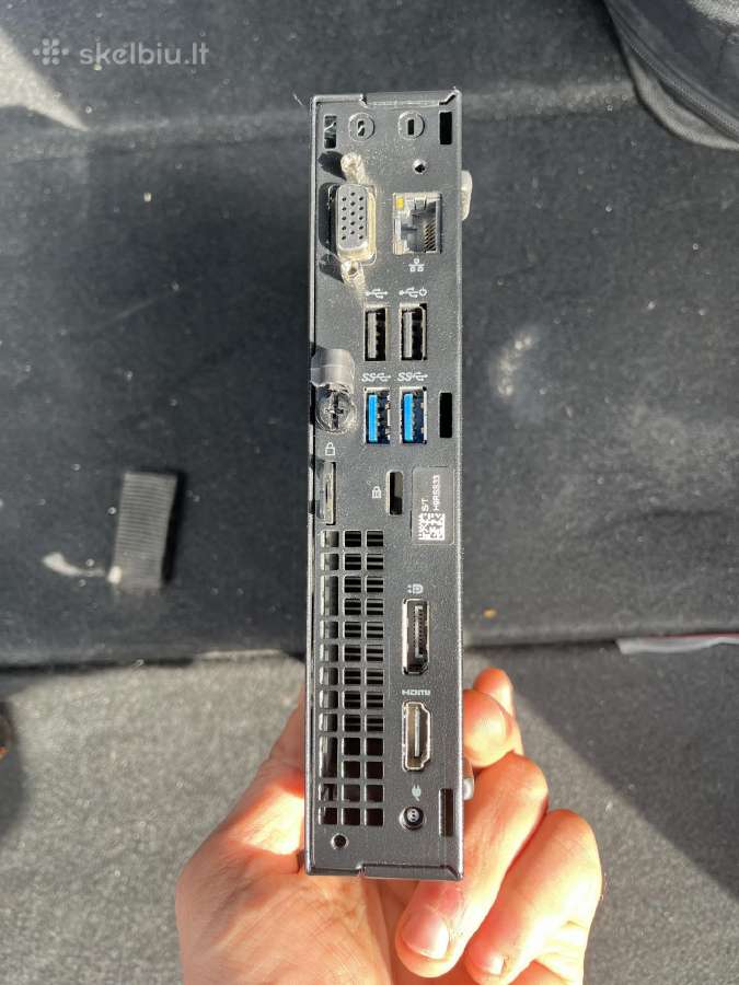 Dell optiplex 3070 micro I3 , 8gb RAM, 256 SSD - nuotraukos Nr. 2