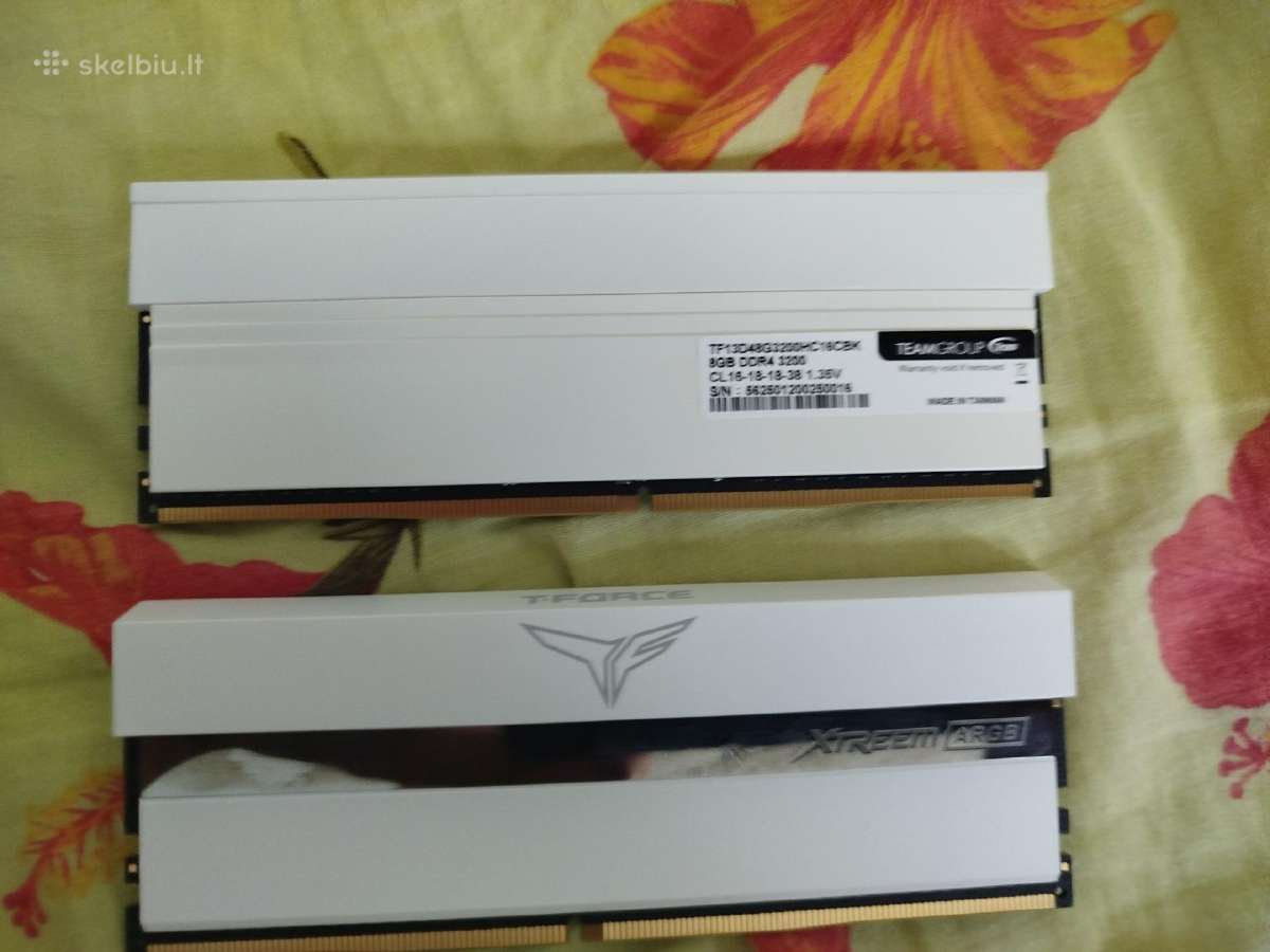 Ddr4 2x8gb Cl-16xtreem Argb - nuotraukos Nr. 3
